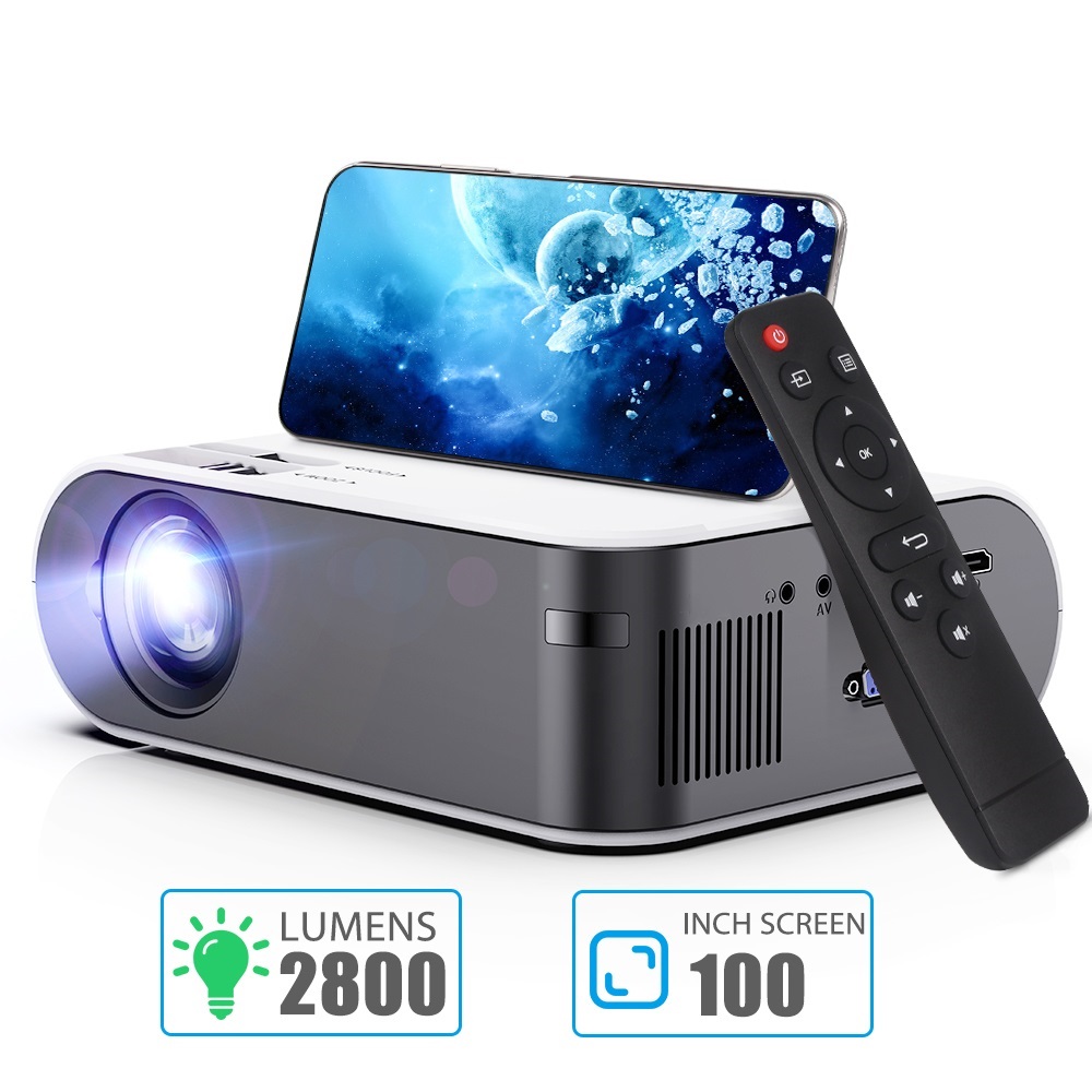 ο ̴ ޴  HD 1080P    Proyector 2800  Ʈ ȭ Airplay Maircast  Ȩ